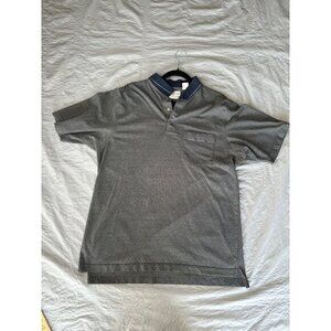 Grand Slam Mens Gray polo XL collared pullover cotton‎ performance vintage